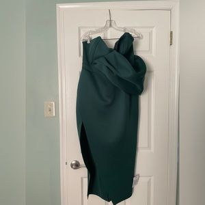 Gorgeous Green Strapless Dress